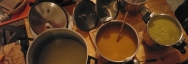 Les soupes Blongios : la Blongiasse, la verte, la soupe du soleil, la forestière !