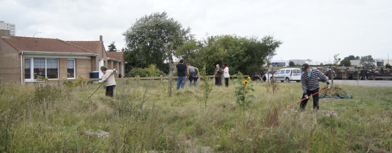 Fauche tardive du verger des "Jardins barges"