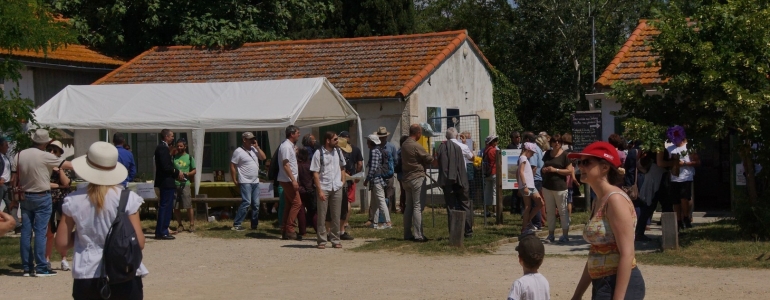 Rassemblement pour les visites commentées