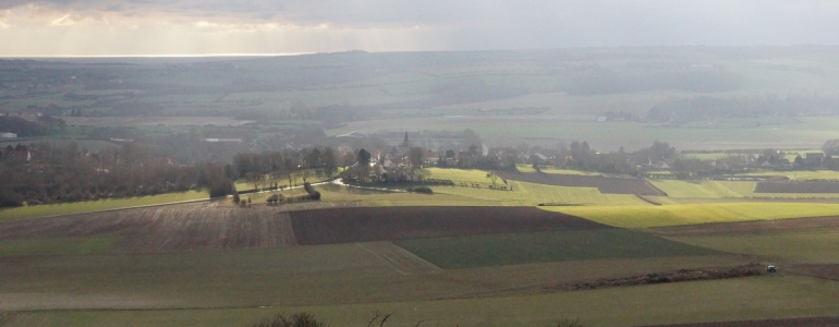 Une bien belle vue sur Audembert.