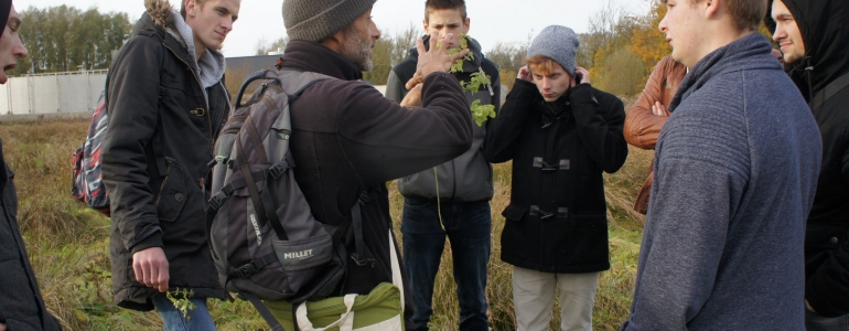 Visite et présentation du marais